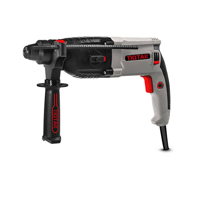 TIQTAK High Quality 1200RPM Light Rotary Hammer Drill Machine 26 Mm Concrete Drilling Output Light Rotary Hammer