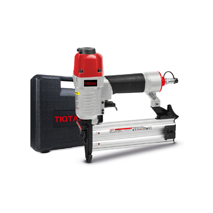 TIQTAK F50 15-50mm Air Inlet 8mm Nail Gun Machine Air Nailer Gun