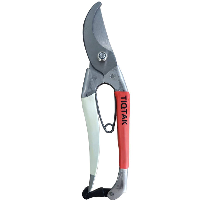 TIQTAK Pruning Shears, Garden Secateurs, 8" Professional, Garden Scissors, Gardening Shears, Garden Clippers, Bypass Pruners, Garden Shears Pruning, Pruning Scissors, Garden Tools, Garden Supplies