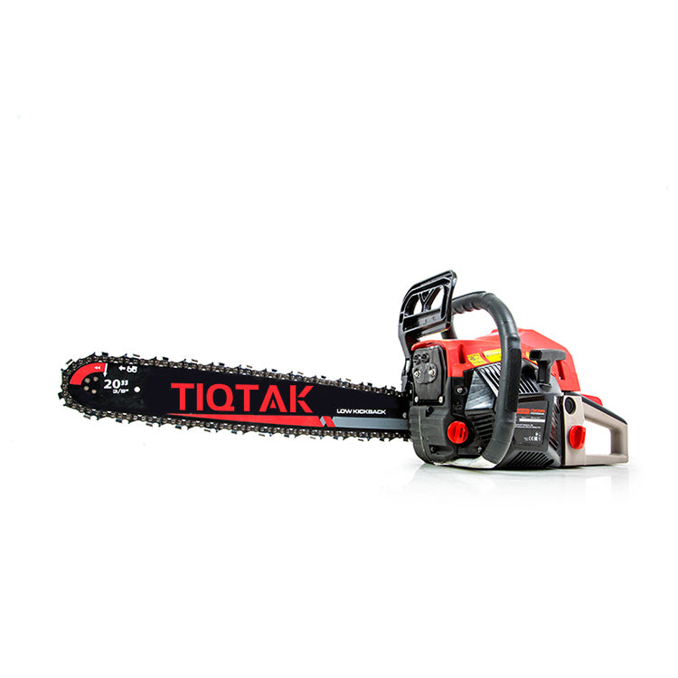 TIQTAK 2300w 54.6cc 20" 550ml Chain Saw Gasoline Hot Sales High Quality Portable Chain Gasoline Chain Saw