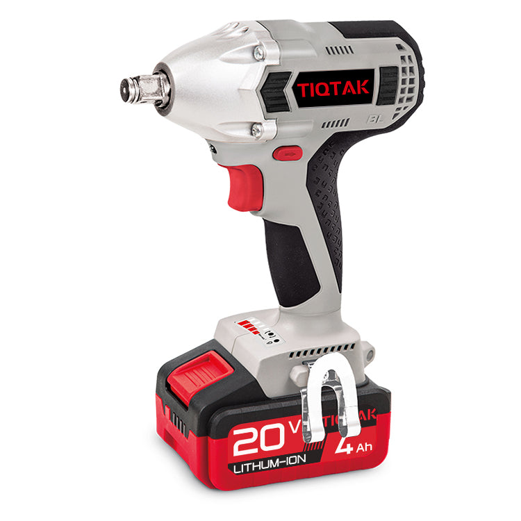 TIQTAK  4 Ah 3200rmp 2 pcs of 4AH Cordless impact wrench long life high efficiency high endurance